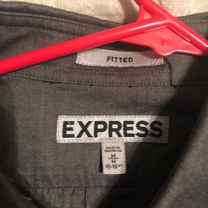 Express long sleeve dress button down